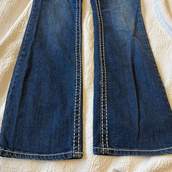 Paisley Sky Flare Jeans - Picture 1 of 6